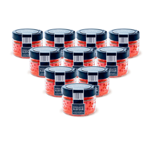 Pink Salmon Caviar, 10 x 100g