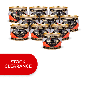 Pink Salmon Caviar, 10 x 500g