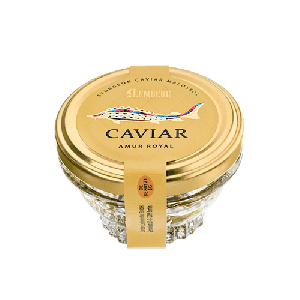 Sturgeon Caviar AMUR ROYAL Lemberg
