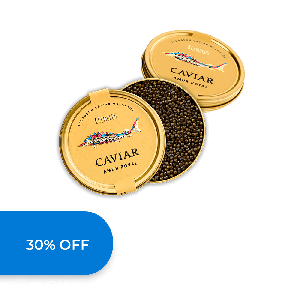 Sturgeon caviar AMUR ROYAL, 10 х 30g