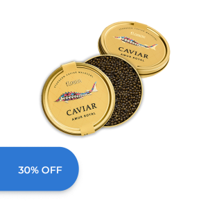 Sturgeon caviar Amur Royal, 10 х 30g