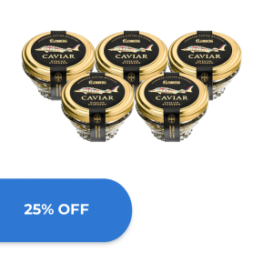 Sturgeon Caviar OSIETRA, 5 x 50g