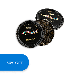 Sturgeon caviar Osietra, 10 х 30g