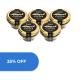 Sturgeon Caviar OSIETRA, 5 x 50g