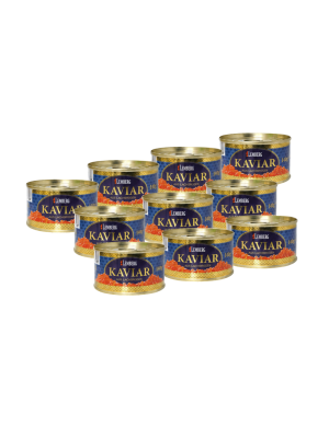 Икра лососевая горбуши, ALASKA GOLD, 10 x 140g