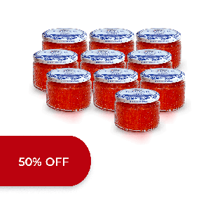 Salmon Trout Caviar, 10 x 250g