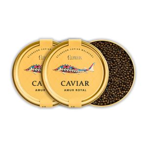 Sturgeon Caviar Amur Royal, 2 x 100g