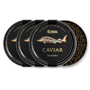 Osietra Caviar, 3 x 100g